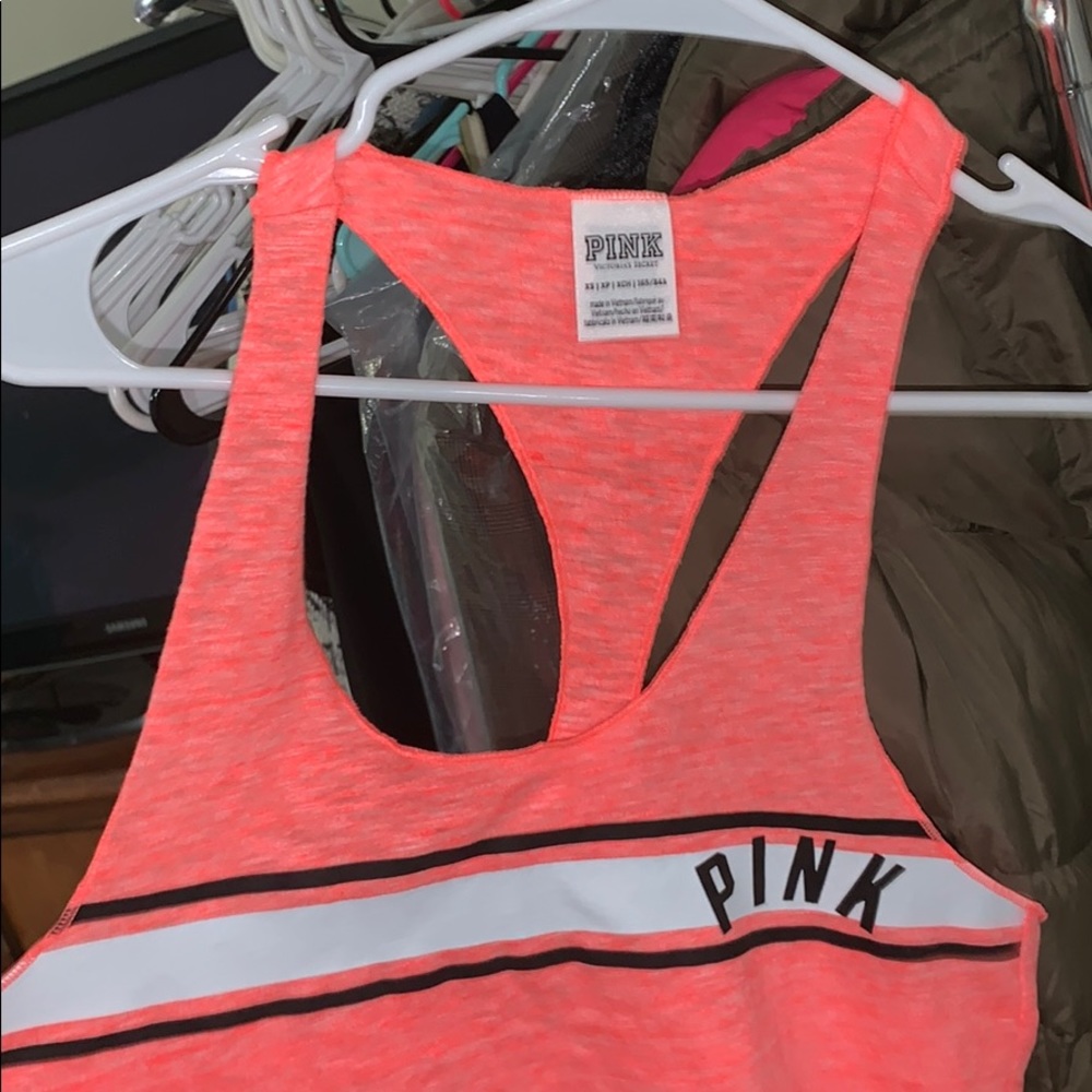 Pink tank top